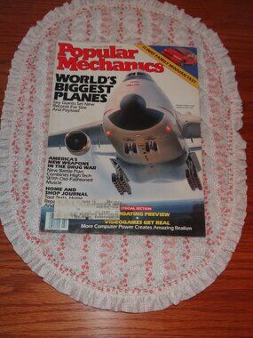 Vintage Popular Mechanics Magazine February 1990